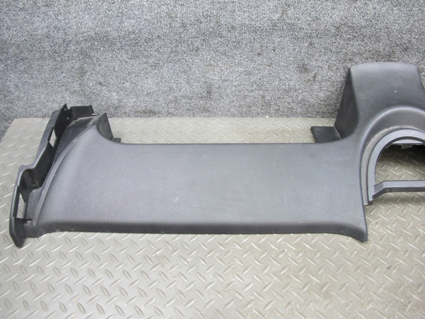 10-19 Nissan 370Z Z34 Convertible Rear Console Deck Trim Cover Panel Black OEM