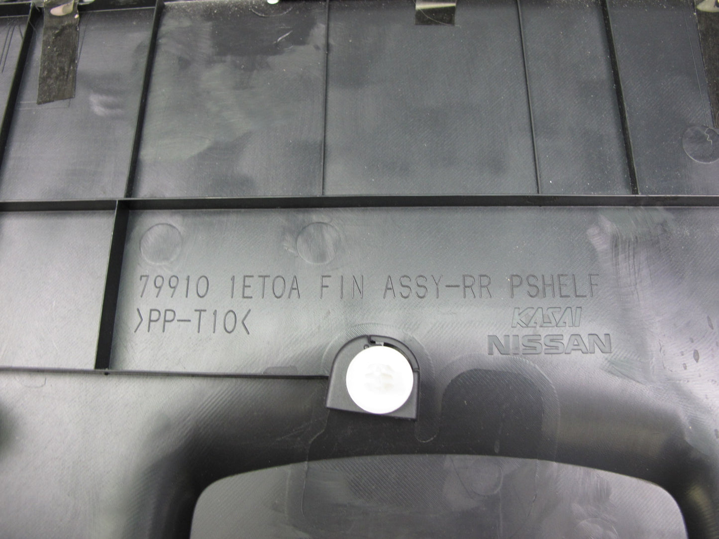 10-19 Nissan 370Z Z34 Convertible Rear Parcel Panel Black 79910-1ET0A OEM