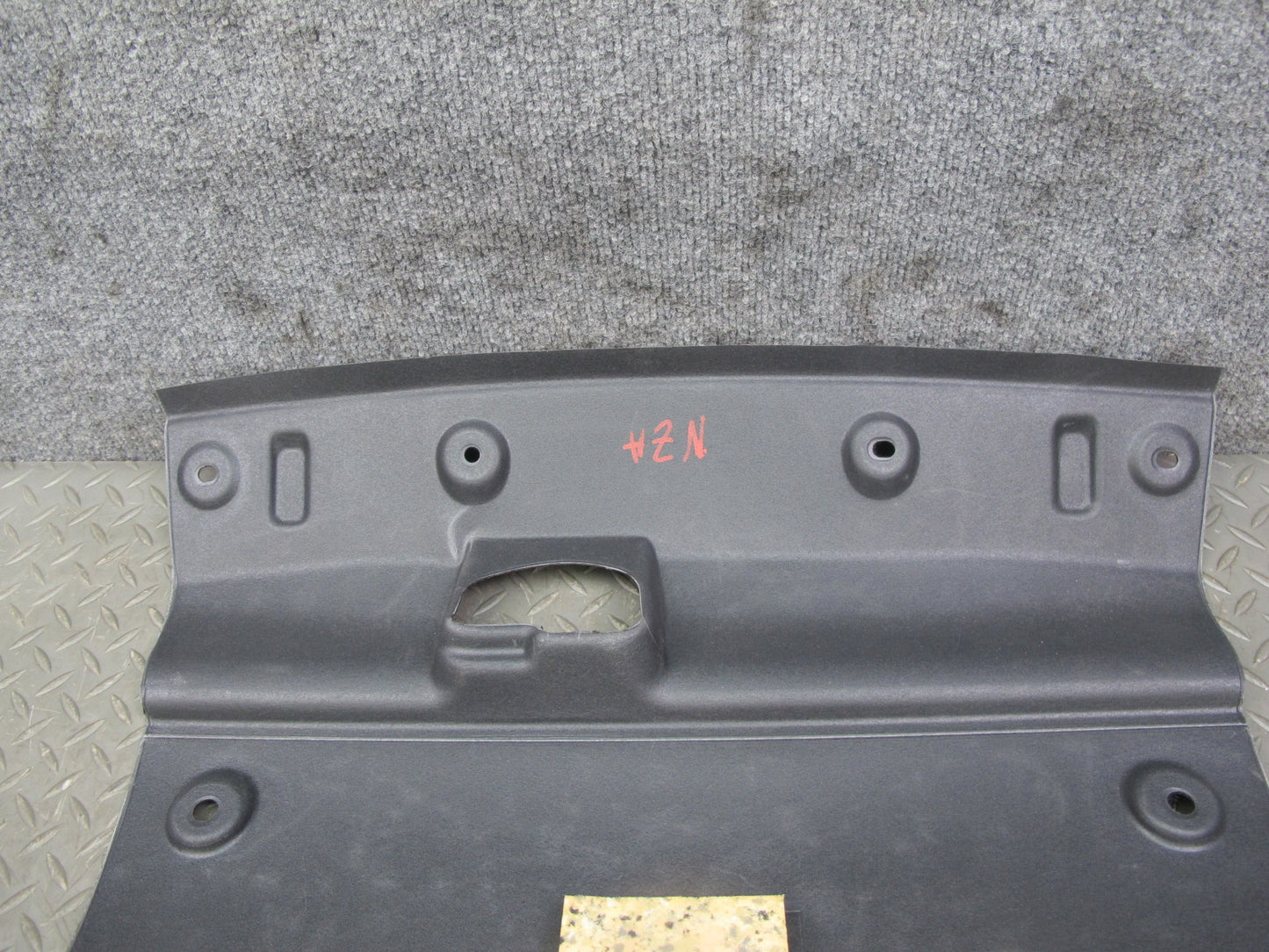 10-19 Nissan 370Z Z34 Convertible Rear Trunk Finish Panel Trim 84910-1ET0A OEM