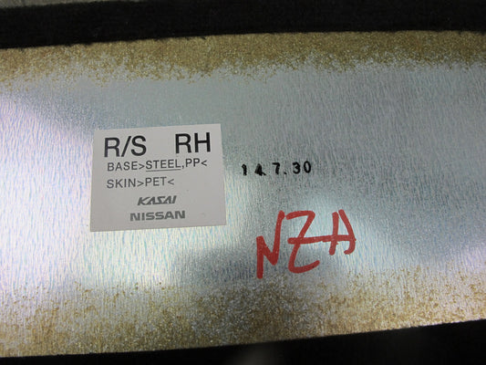 10-19 Nissan 370Z Convertible Rear Deck Shelf Left & Right Storage Cover Set OEM