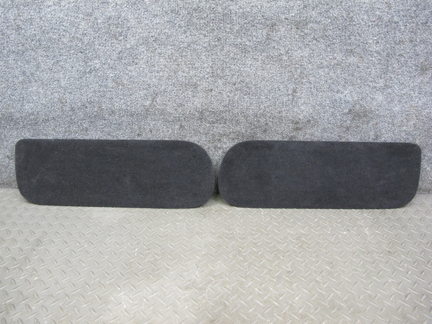 10-19 Nissan 370Z Convertible Rear Deck Shelf Left & Right Storage Cover Set OEM
