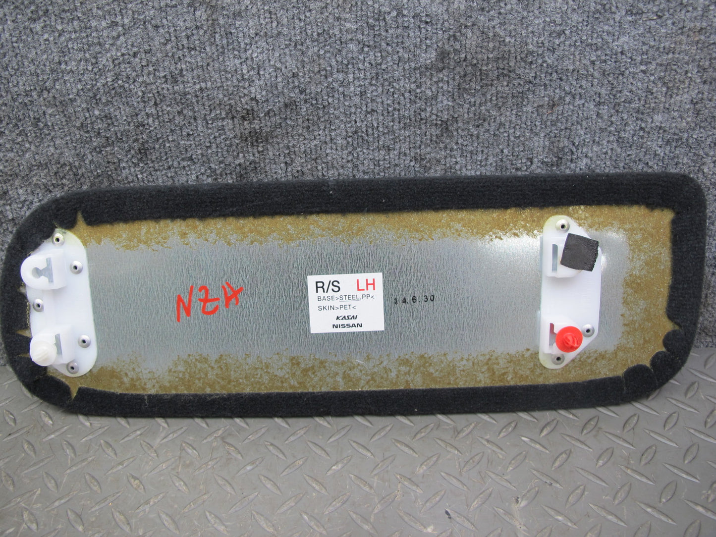 10-19 Nissan 370Z Convertible Rear Deck Shelf Left & Right Storage Cover Set OEM