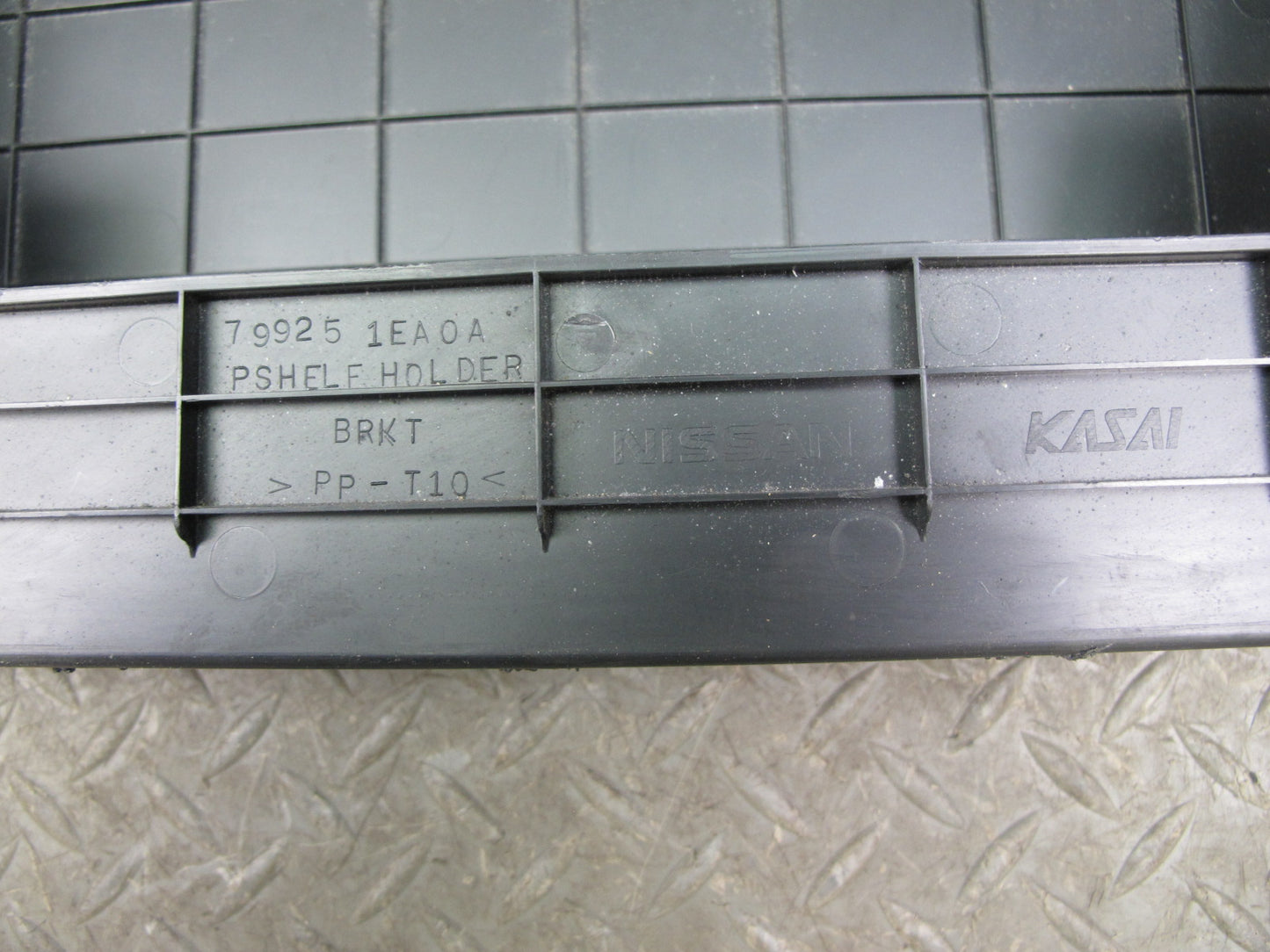 09-20 Nissan 370Z Z34 Rear Parcel Shelf Storage Box Black 79925-1EA0A OEM