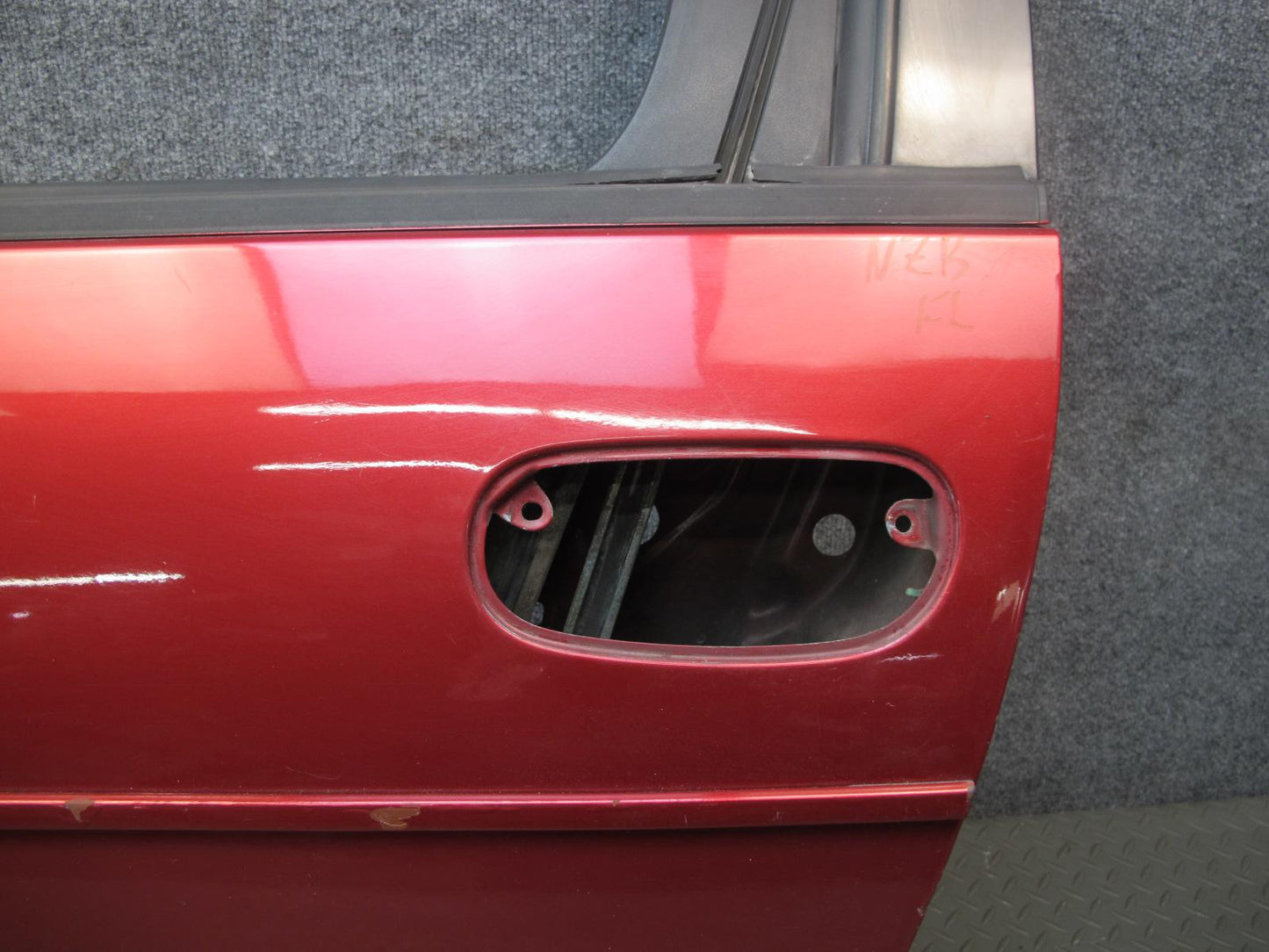 90-93 Nissan Z32 300ZX Coupe 2+0 Left Driver Door Shell Panel OEM
