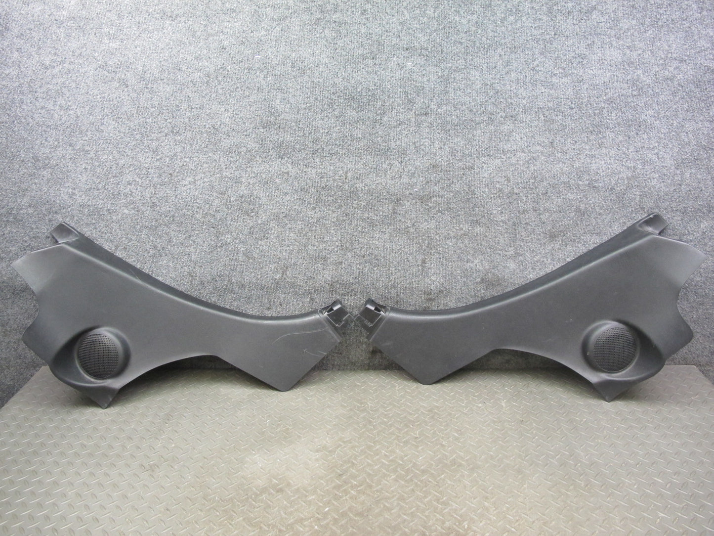 10-17 Nissan 370Z Convertible Rear Right & Left Lower Quarter Trim Cover Set OEM
