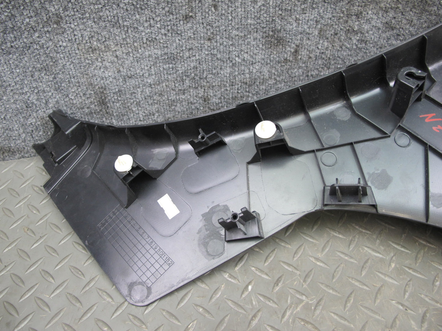 10-17 Nissan 370Z Convertible Rear Right & Left Lower Quarter Trim Cover Set OEM