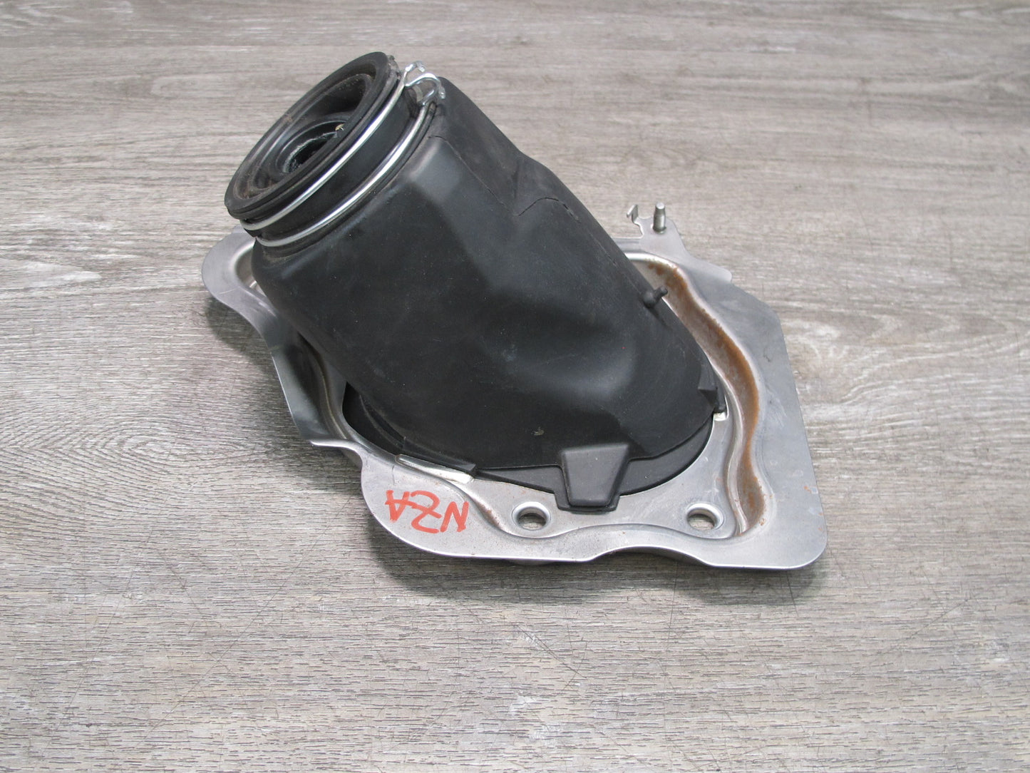 09-20 Nissan 370Z Z34 Steering Column Hole Cover Neck Assembly 48950-1EA0A OEM