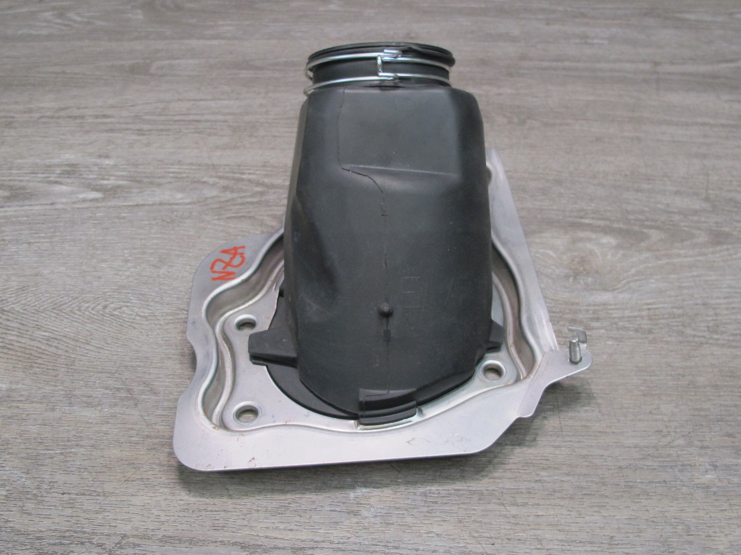 09-20 Nissan 370Z Z34 Steering Column Hole Cover Neck Assembly 48950-1EA0A OEM