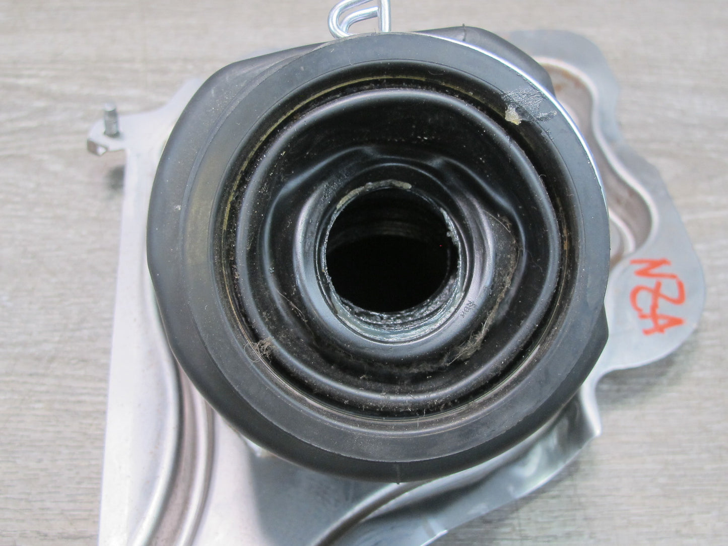 09-20 Nissan 370Z Z34 Steering Column Hole Cover Neck Assembly 48950-1EA0A OEM