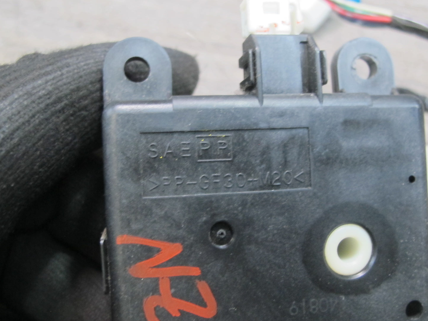 09-20 Nissan 370Z Z34 Set of 3 A/C Heater Flap Door Actuator Motor Wiring OEM