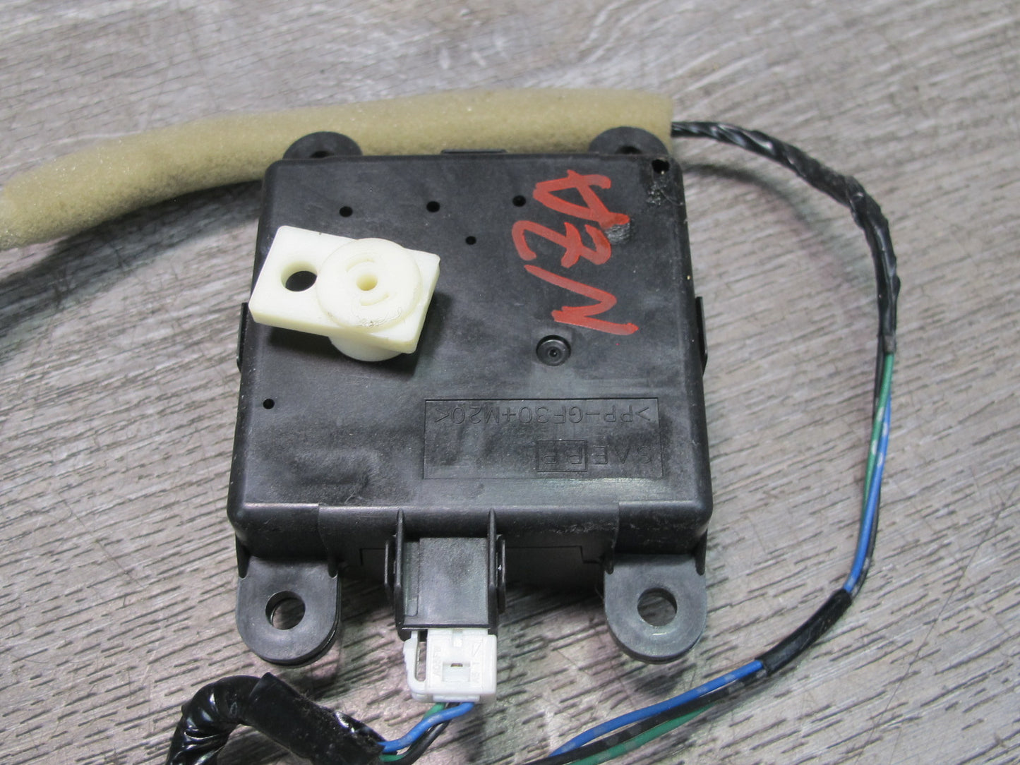 09-20 Nissan 370Z Z34 Set of 3 A/C Heater Flap Door Actuator Motor Wiring OEM