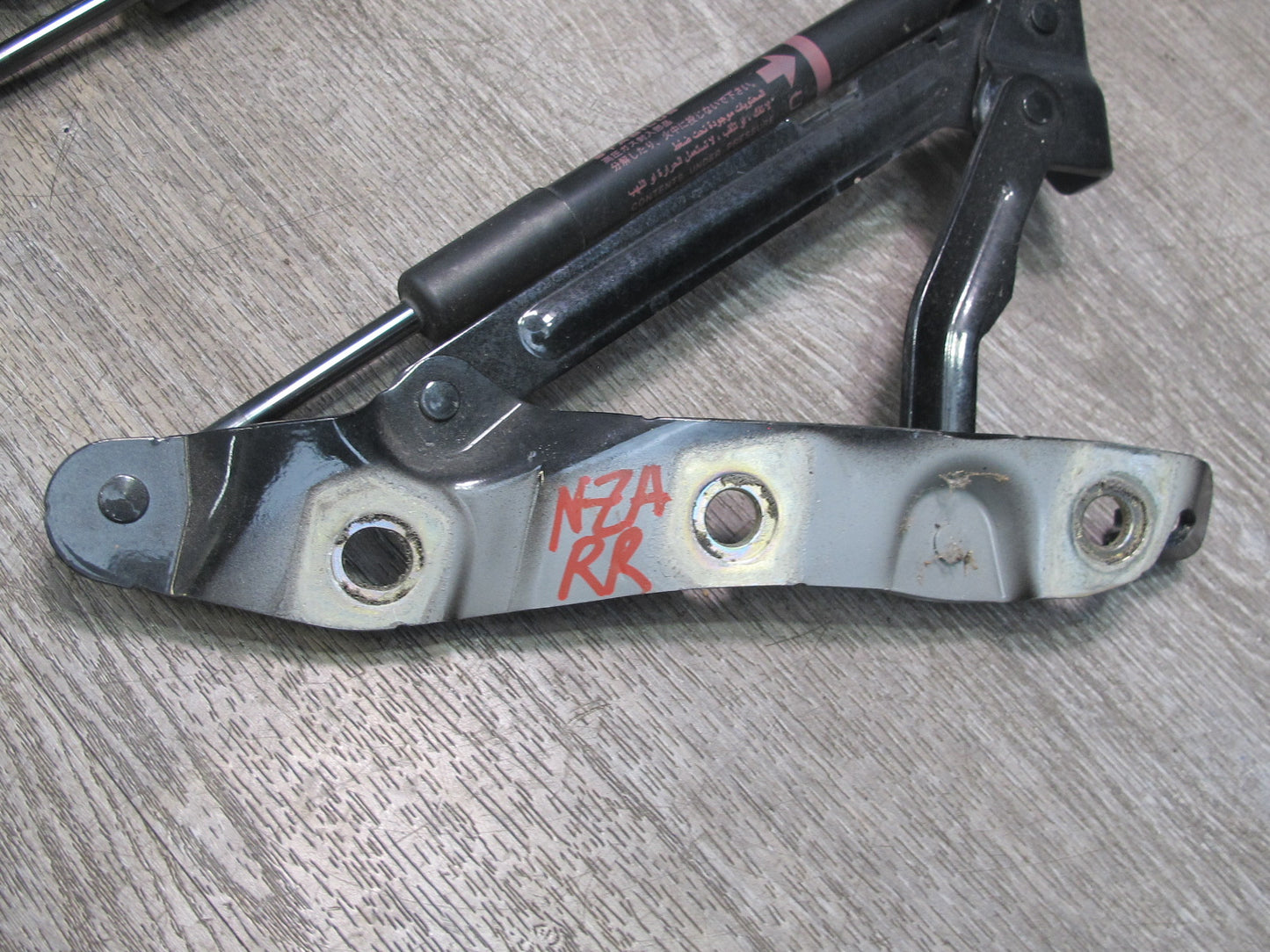 10-17 Nissan 370Z Z34 Convertible Set of 2 Rear Left & Right Trunk Hinge OEM
