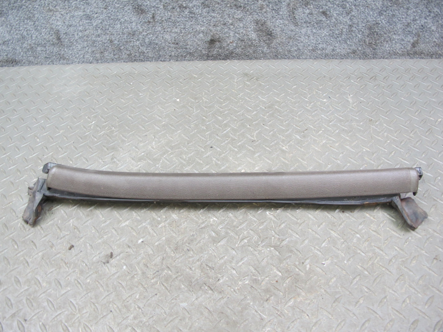 87-92 Toyota Supra MK3 Left & Right Side Targa Roof Retainer w Trim Brown OEM