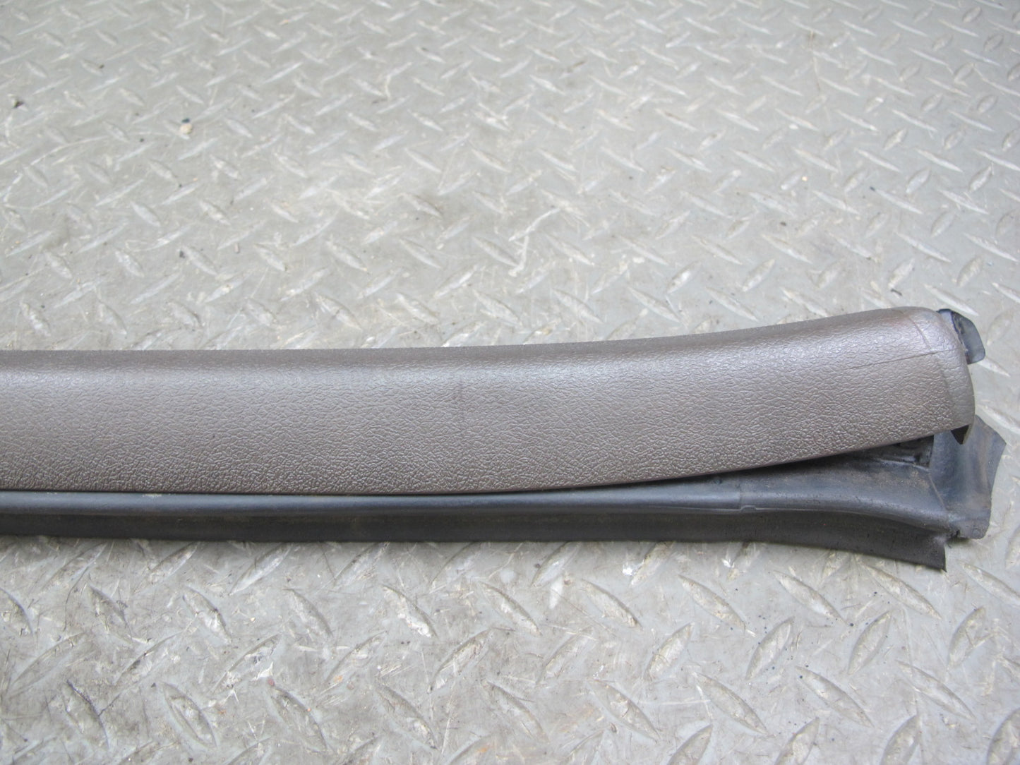 87-92 Toyota Supra MK3 Left & Right Side Targa Roof Retainer w Trim Brown OEM
