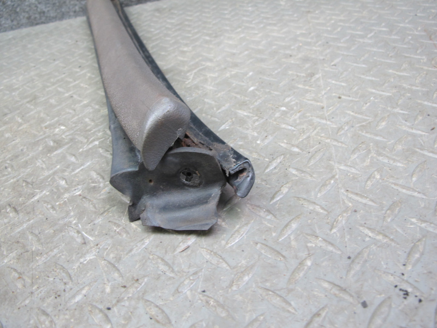 87-92 Toyota Supra MK3 Left & Right Side Targa Roof Retainer w Trim Brown OEM