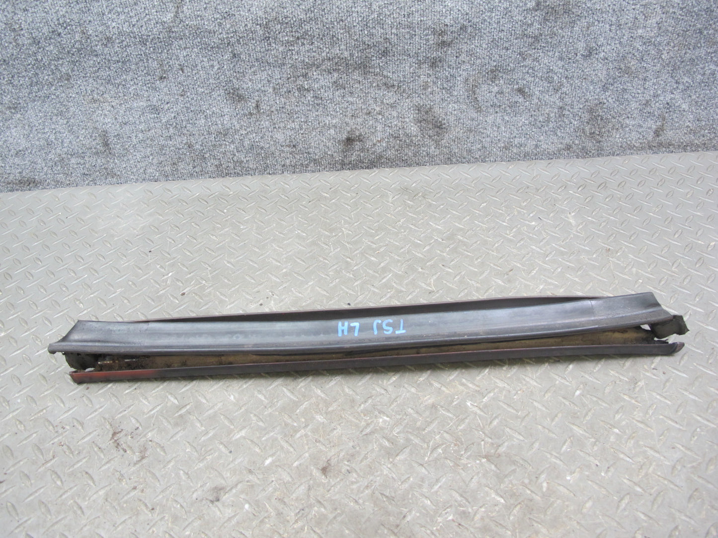 87-92 Toyota Supra MK3 Left & Right Side Targa Roof Retainer w Trim Brown OEM