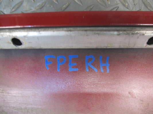 1987-1995 Porsche 928 S Rocker Molding Panel Skirt Right & Left Side Set RED