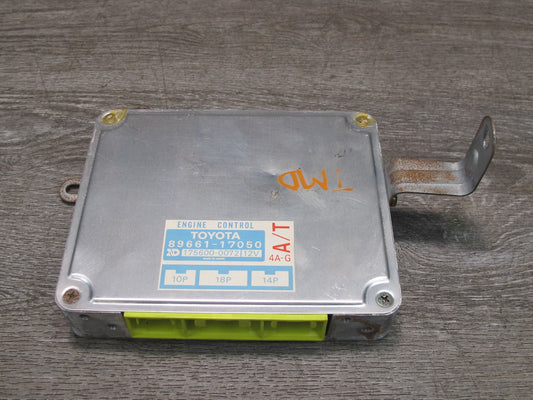 85-87 Toyota MR2 AW15 4A-GELC A/T ECM ECU Engine Computer Module 89661-17050 OEM