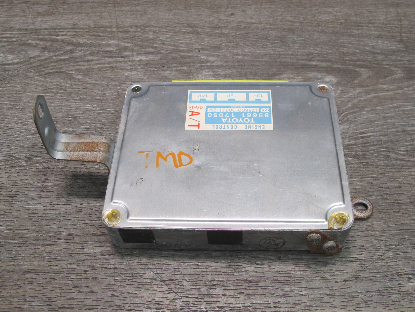 85-87 Toyota MR2 AW15 4A-GELC A/T ECM ECU Engine Computer Module 89661-17050 OEM