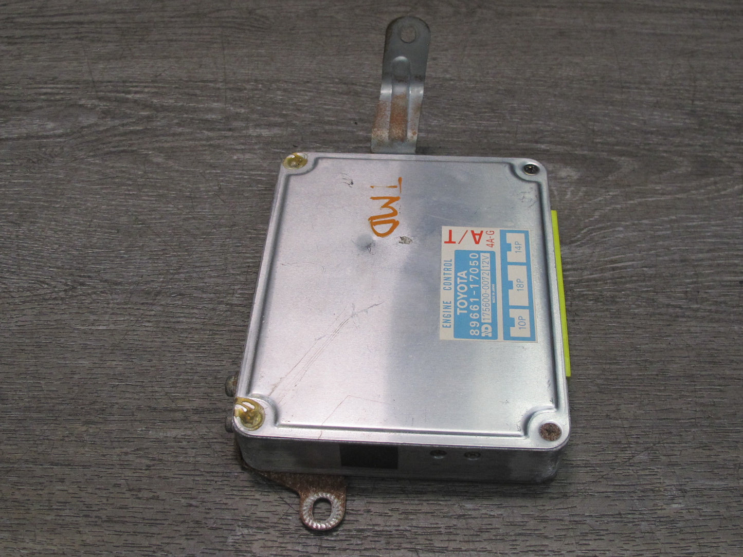 85-87 Toyota MR2 AW15 4A-GELC A/T ECM ECU Engine Computer Module 89661-17050 OEM