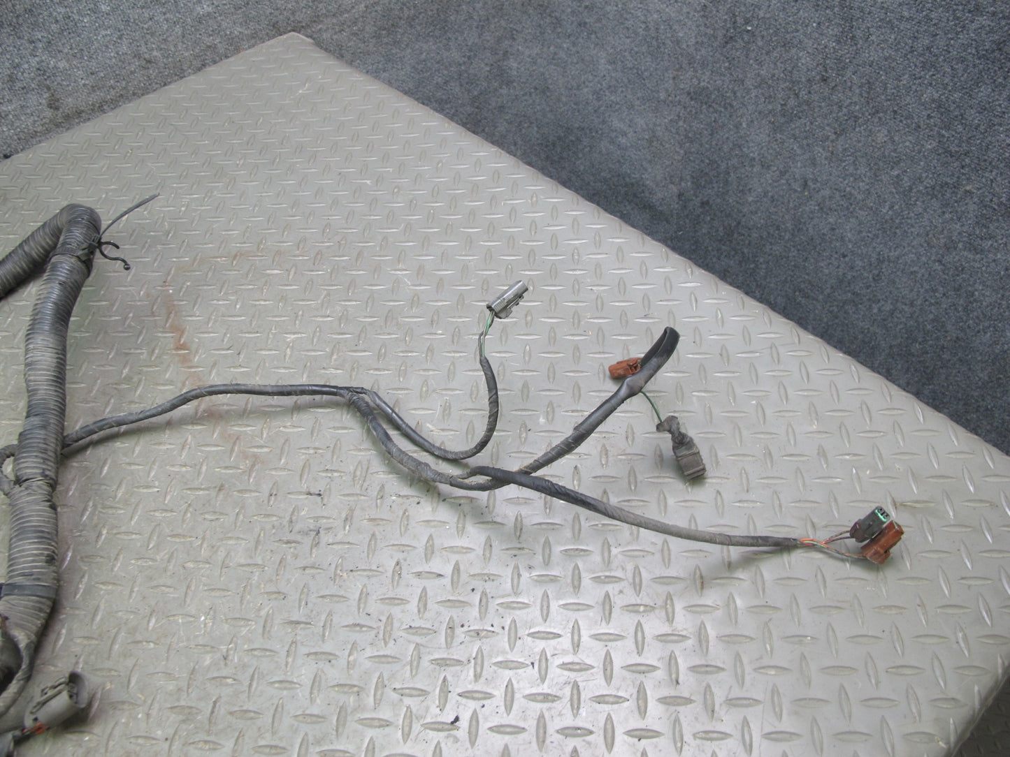 90-91 Nissan Z32 300ZX VG30DE NON Turbo M/T Engine Bay Wire Wiring Harness OEM