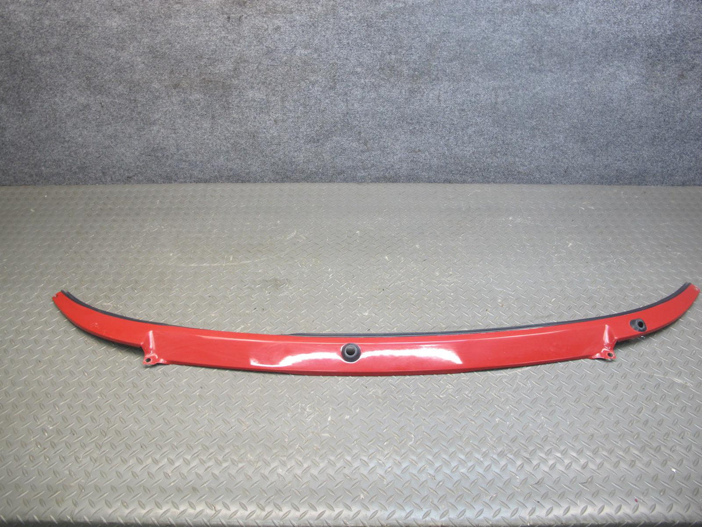 1987-1995 Porsche 928 S Front Windshield Lower Cowl Panel Cover RED