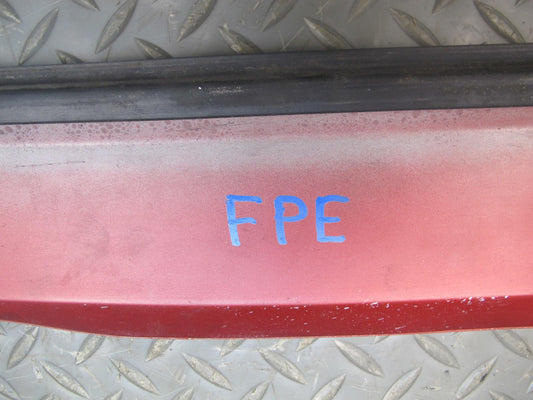 1987-1995 Porsche 928 S Front Windshield Lower Cowl Panel Cover RED