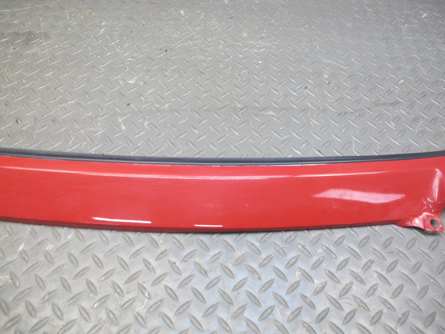 1987-1995 Porsche 928 S Front Windshield Lower Cowl Panel Cover RED