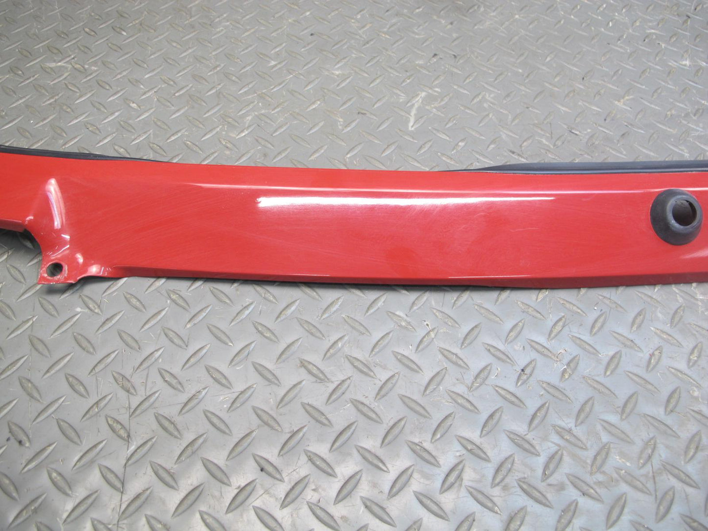 1987-1995 Porsche 928 S Front Windshield Lower Cowl Panel Cover RED