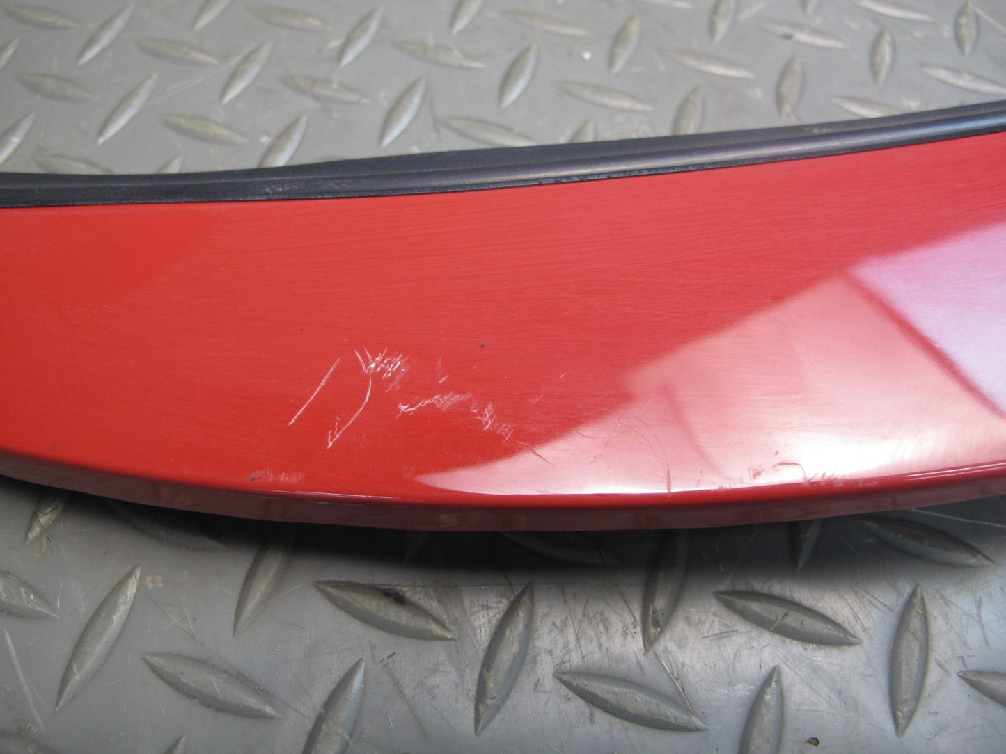 1987-1995 Porsche 928 S Front Windshield Lower Cowl Panel Cover RED