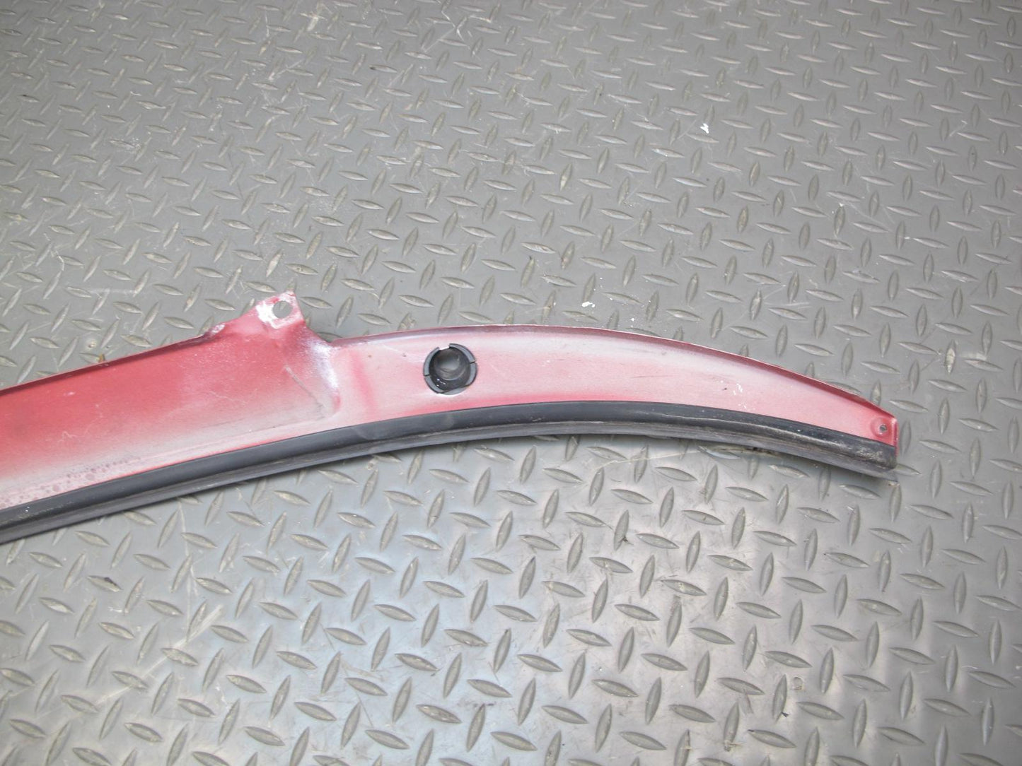 1987-1995 Porsche 928 S Front Windshield Lower Cowl Panel Cover RED