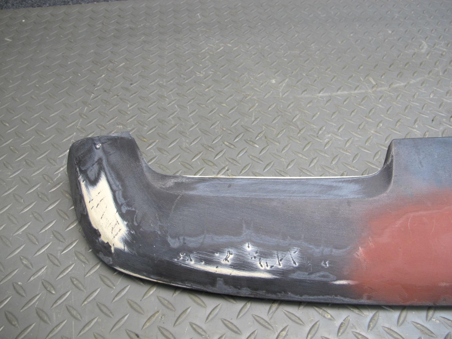 89-92 Toyota Supra MK3 Front Nose Header Panel Cover Black Ruby Pearl OEM
