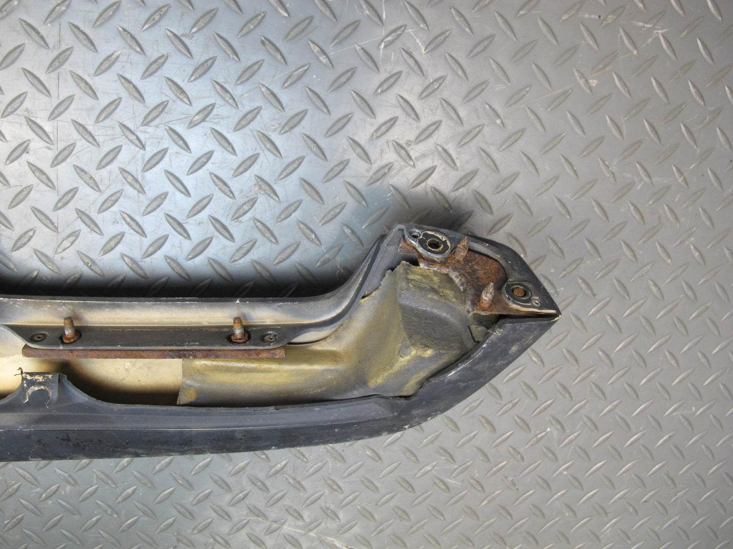 89-92 Toyota Supra MK3 Front Nose Header Panel Cover Black Ruby Pearl OEM