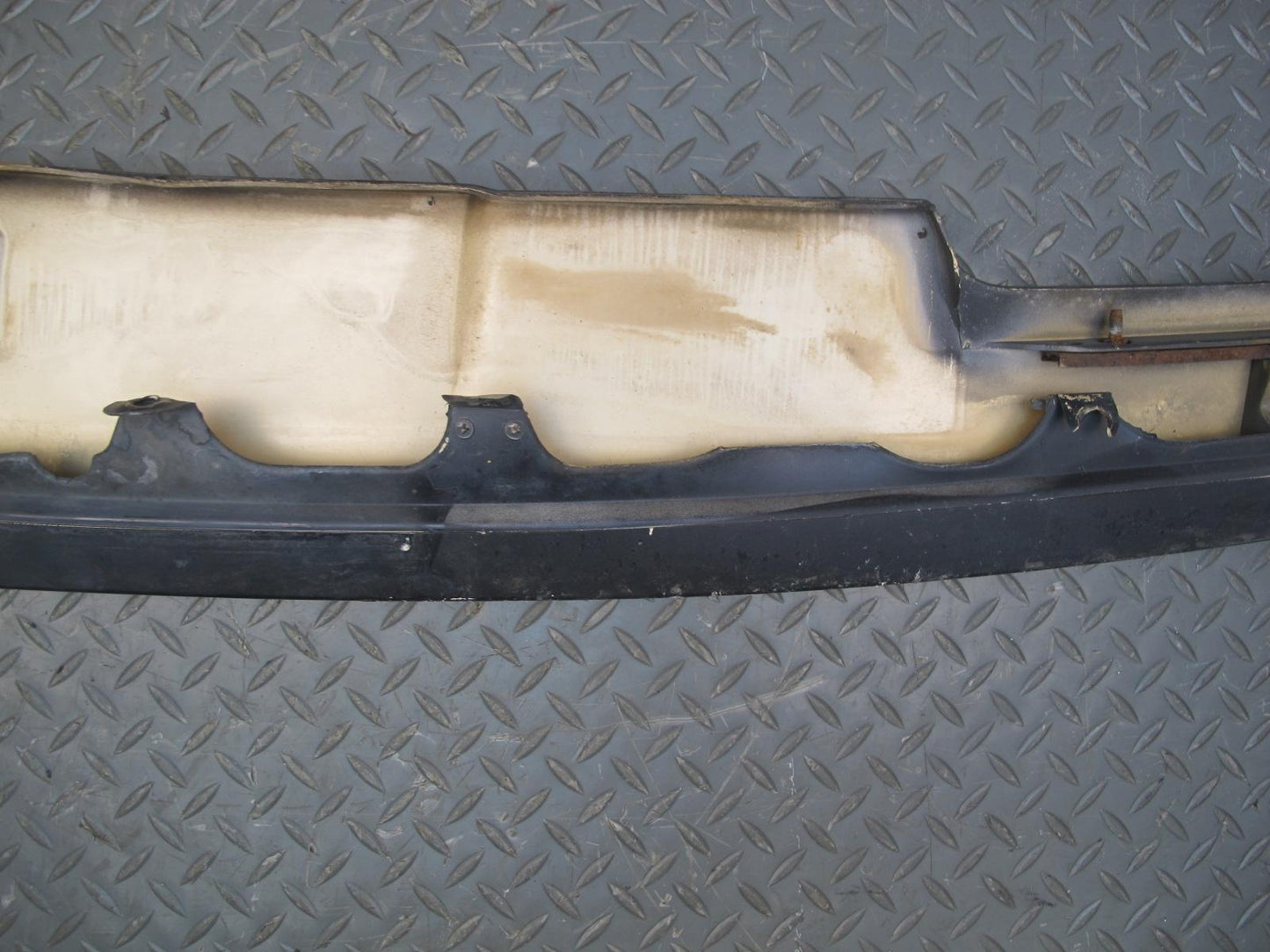 89-92 Toyota Supra MK3 Front Nose Header Panel Cover Black Ruby Pearl OEM