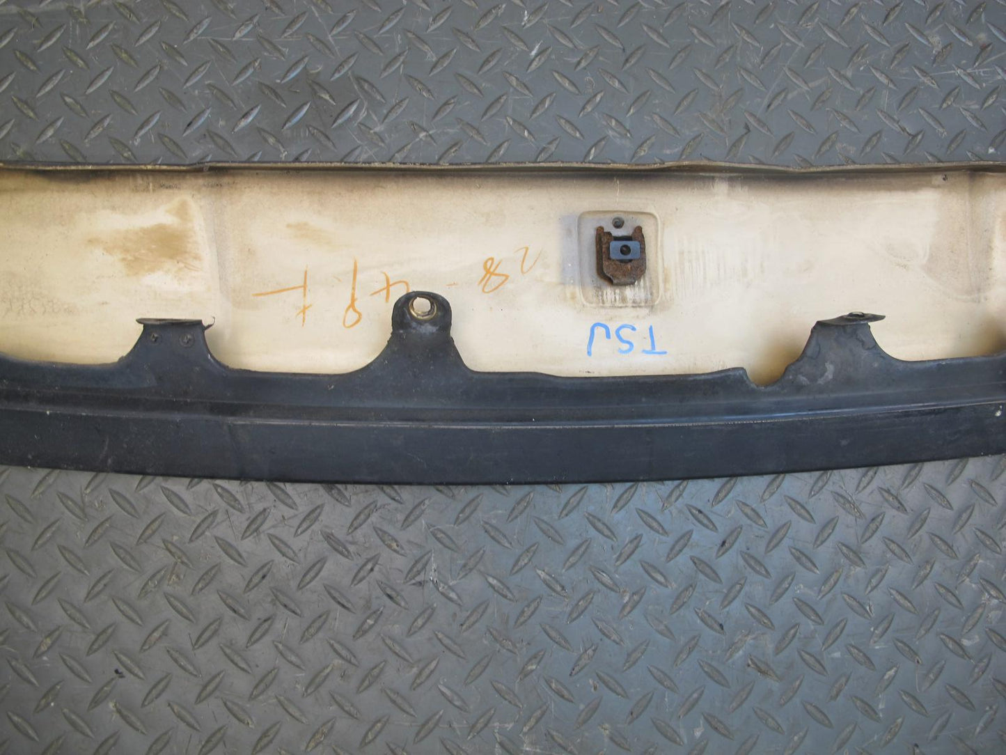 89-92 Toyota Supra MK3 Front Nose Header Panel Cover Black Ruby Pearl OEM