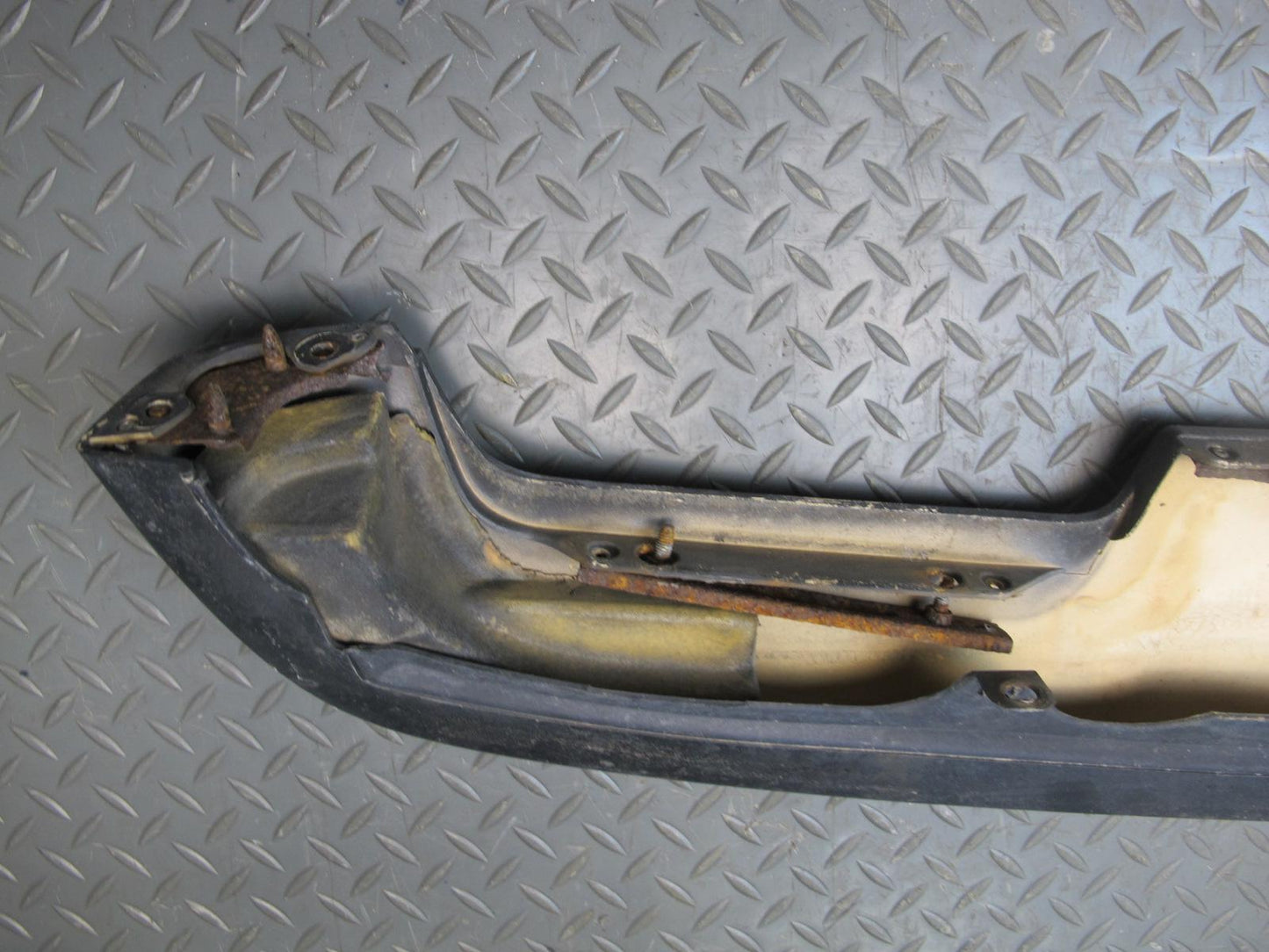 89-92 Toyota Supra MK3 Front Nose Header Panel Cover Black Ruby Pearl OEM