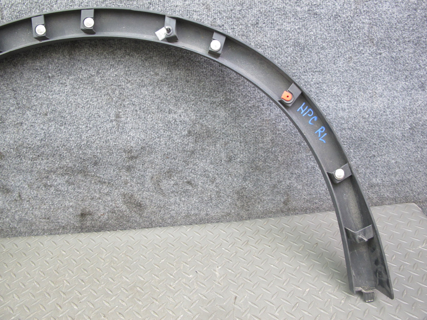 11-18 Porsche Cayenne 958 Rear Left & Right Wheel Fender Flare Trim Molding Set