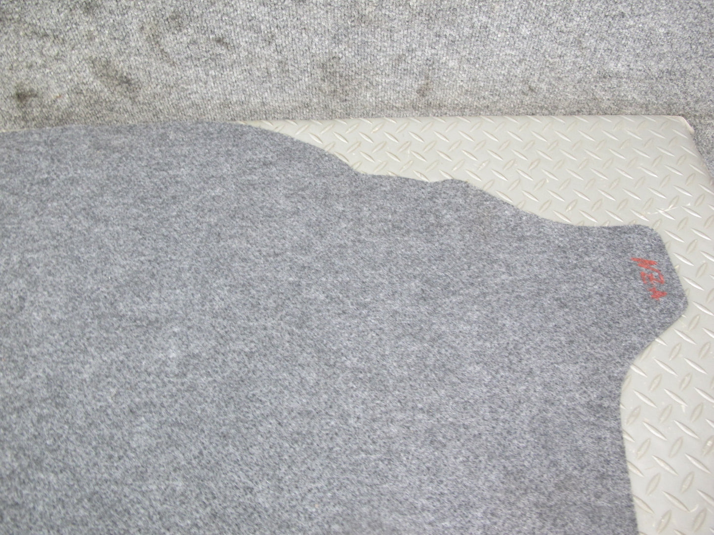 10-16 Nissan 370Z Z34 Convertible Rear Trunk Floor MAT Carpet Cover Black OEM