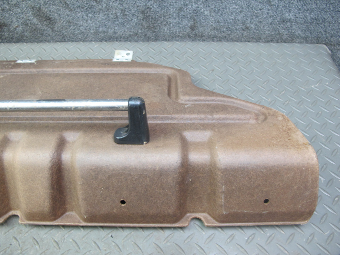 84-89 Nissan 300ZX Z31 2+0 Rear Trunk Cargo Center Floor Trim Cover Panel Plate