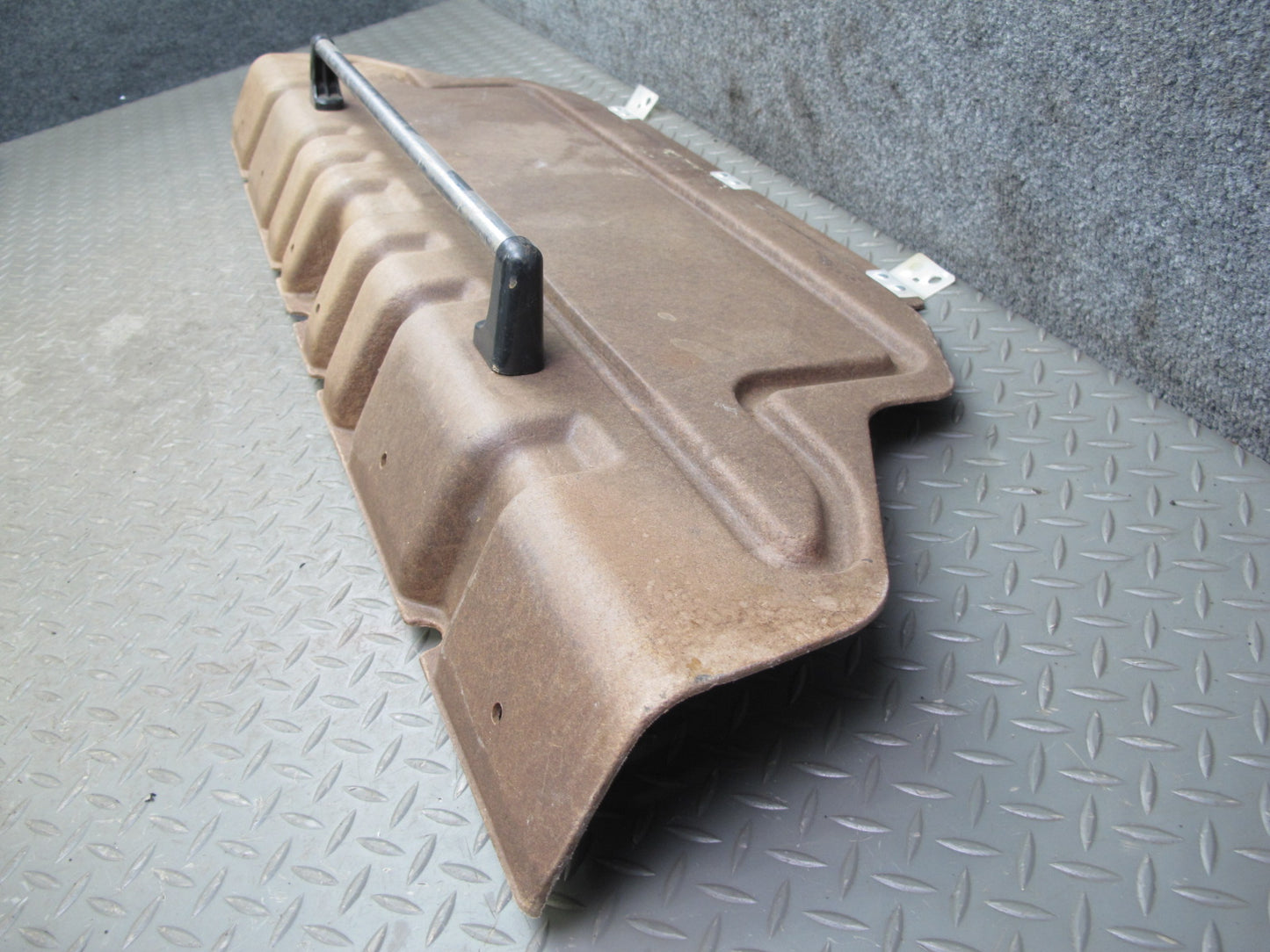 84-89 Nissan 300ZX Z31 2+0 Rear Trunk Cargo Center Floor Trim Cover Panel Plate