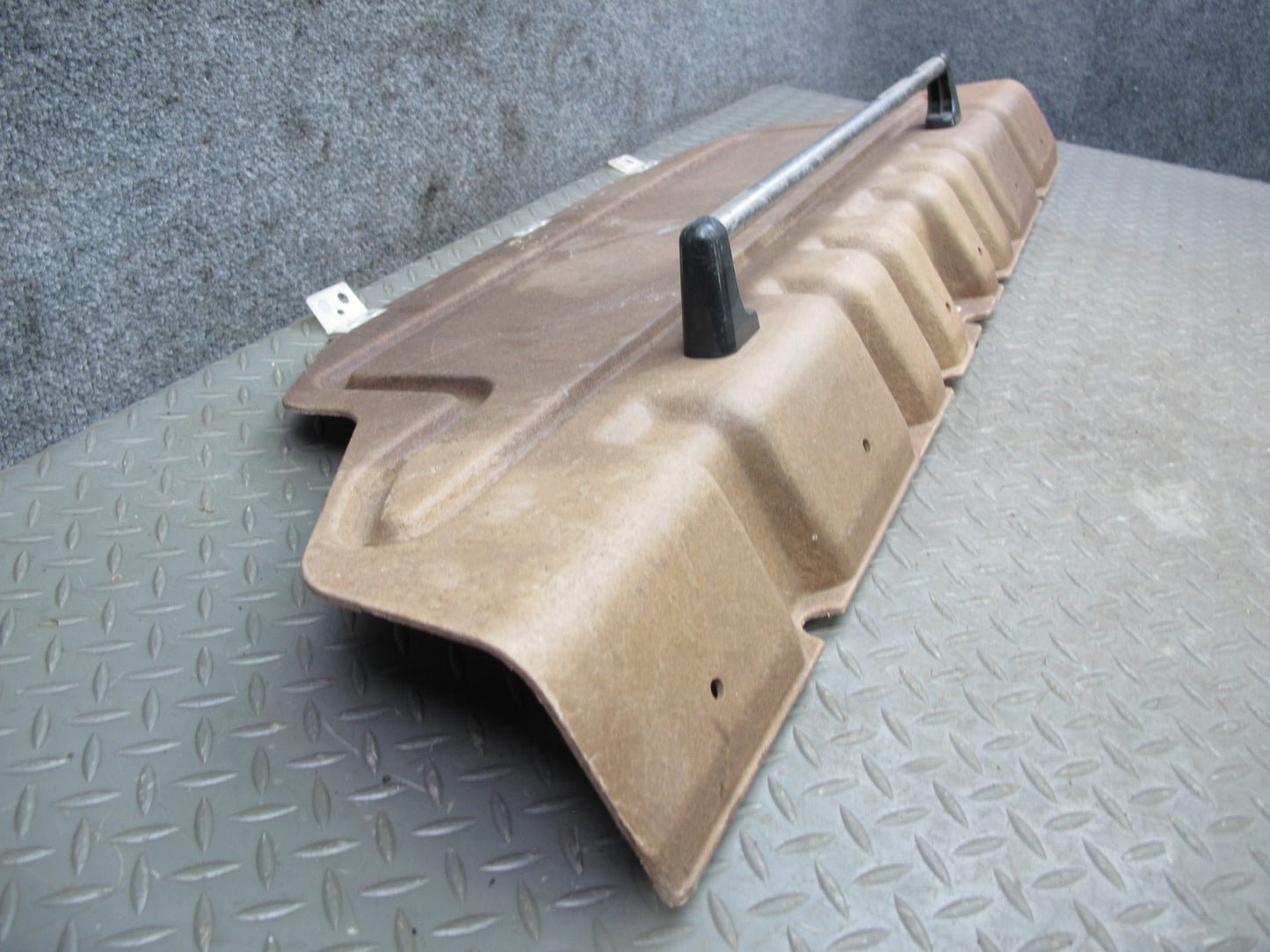 84-89 Nissan 300ZX Z31 2+0 Rear Trunk Cargo Center Floor Trim Cover Panel Plate