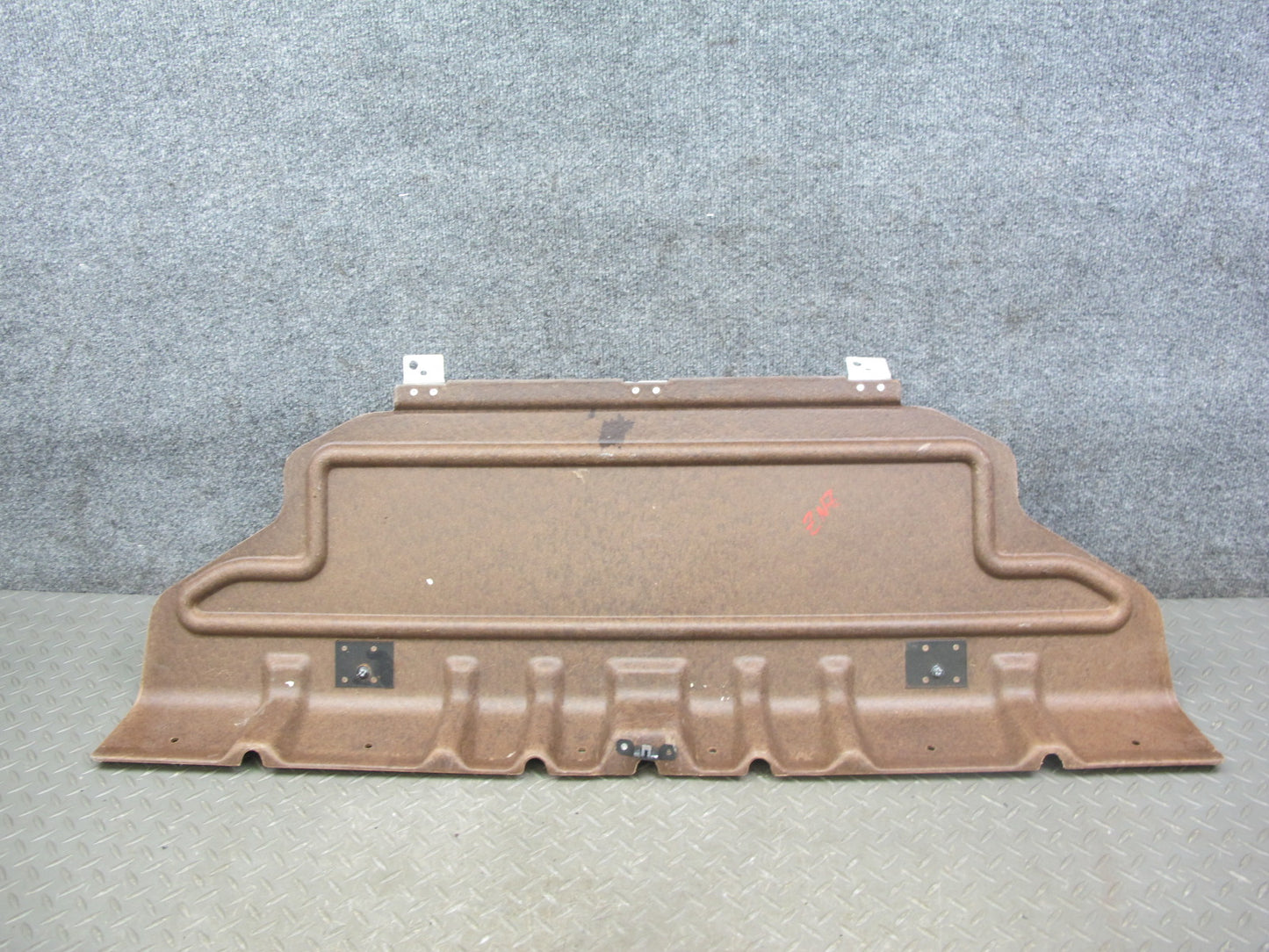 84-89 Nissan 300ZX Z31 2+0 Rear Trunk Cargo Center Floor Trim Cover Panel Plate