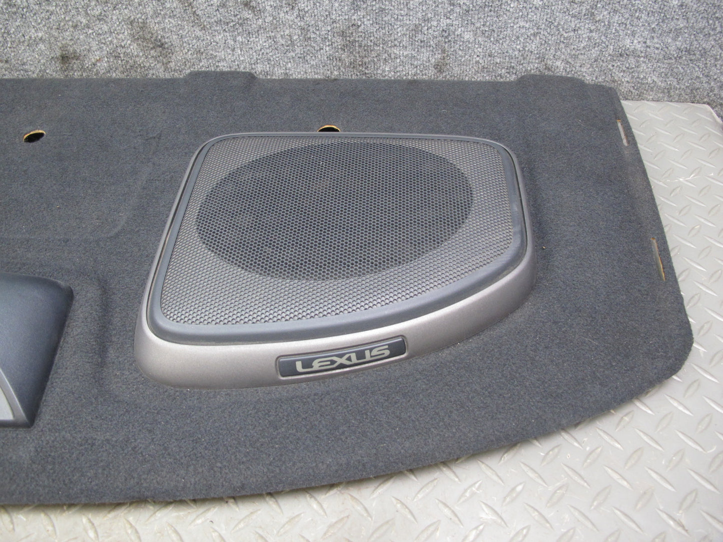 01-05 Lexus JCE10L IS300 Sedan Rear Parcel Shelf Trim Cover w Brake Light OEM