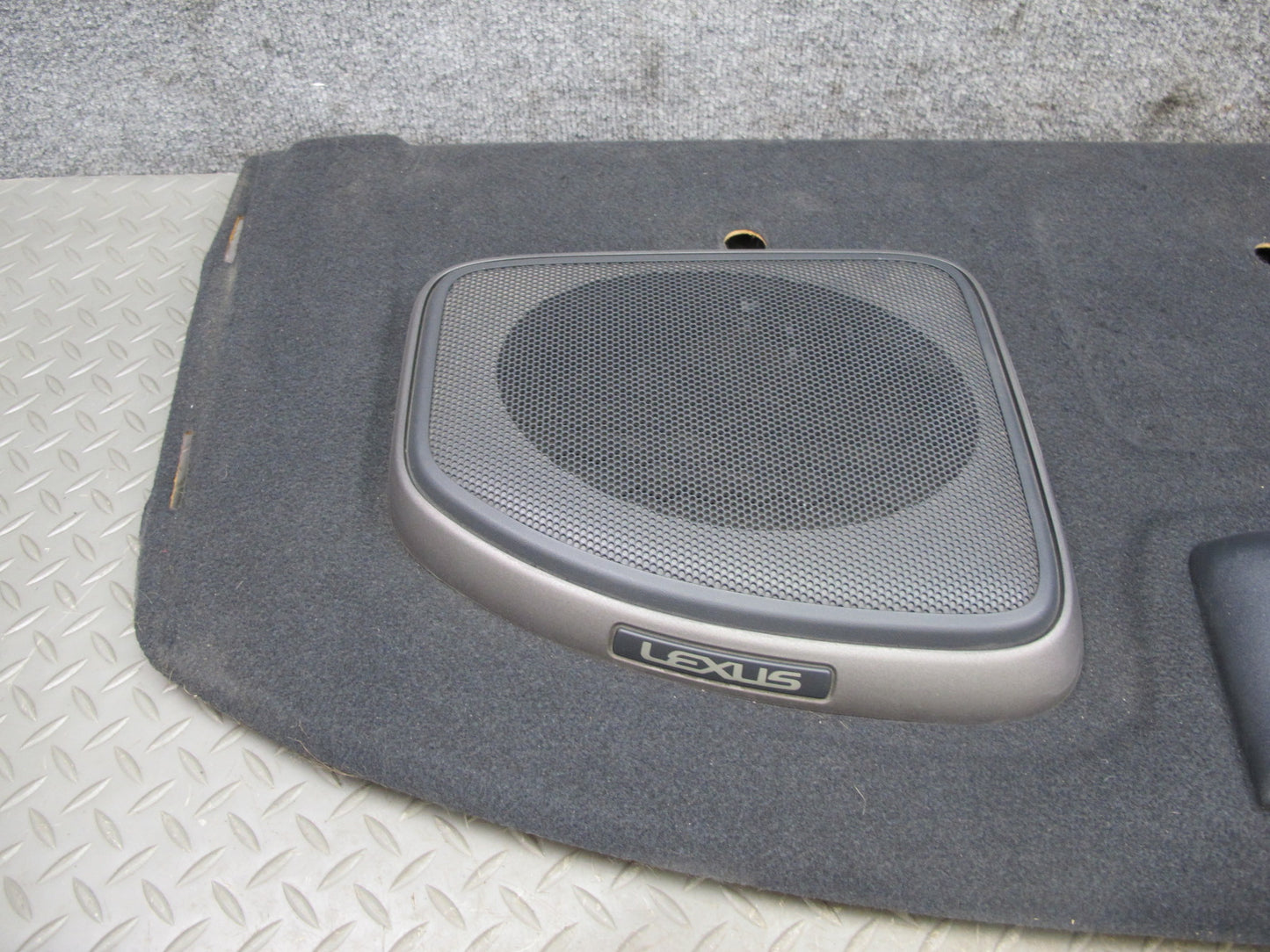 01-05 Lexus JCE10L IS300 Sedan Rear Parcel Shelf Trim Cover w Brake Light OEM