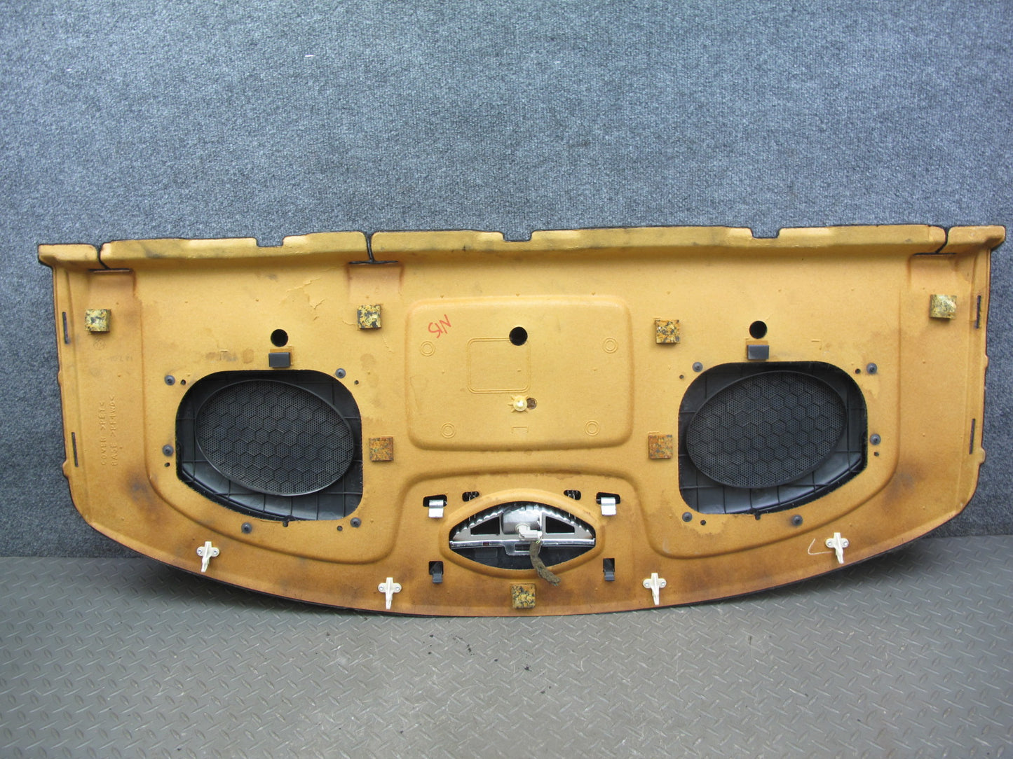 01-05 Lexus JCE10L IS300 Sedan Rear Parcel Shelf Trim Cover w Brake Light OEM