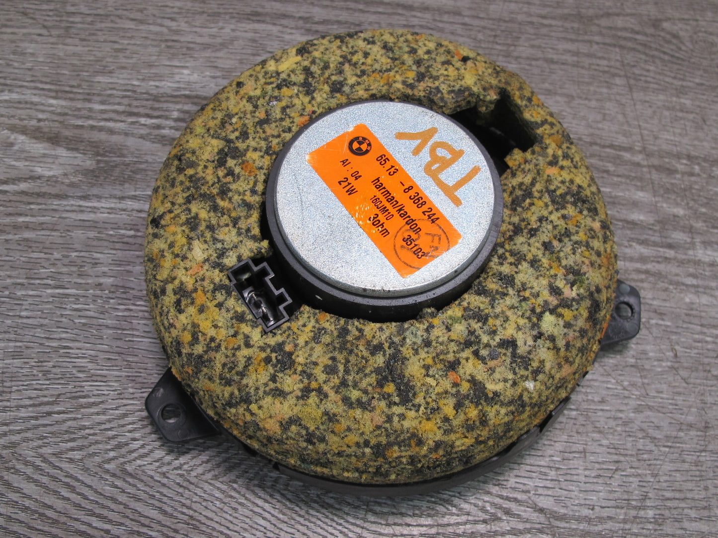 01-06 BMW E46 Convertible Harman Kardon Hi-fi Tweeter Subwoofer Speaker Set