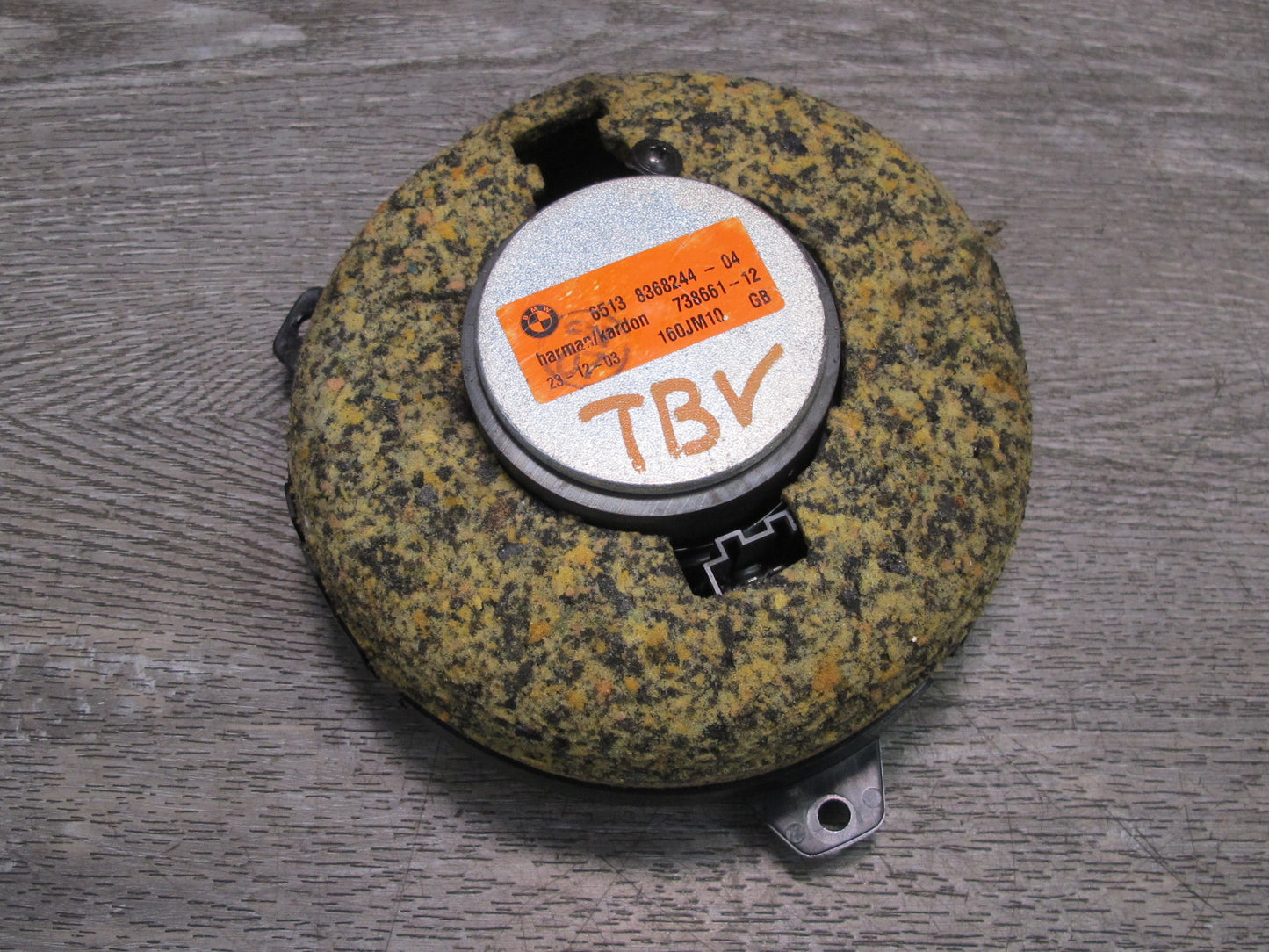 01-06 BMW E46 Convertible Harman Kardon Hi-fi Tweeter Subwoofer Speaker Set