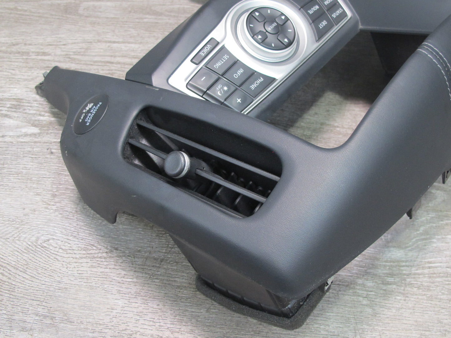 2015 Nissan 370Z Convert Dash Navi Control Panel w Display Head Unit & Trim Set