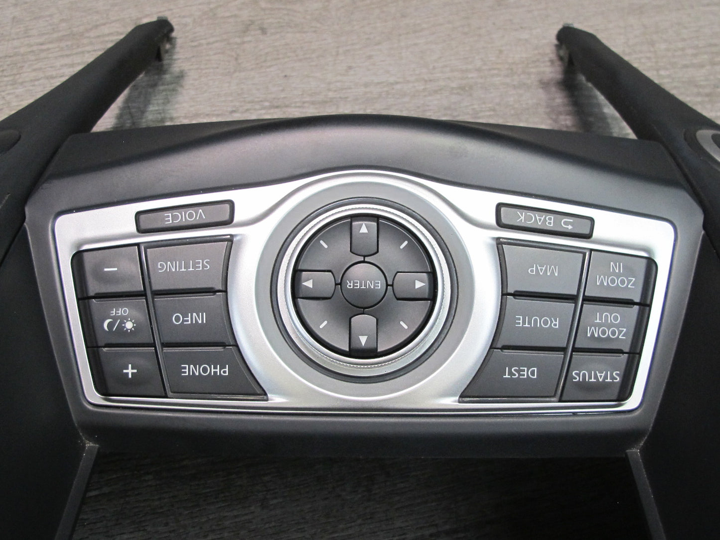2015 Nissan 370Z Convert Dash Navi Control Panel w Display Head Unit & Trim Set