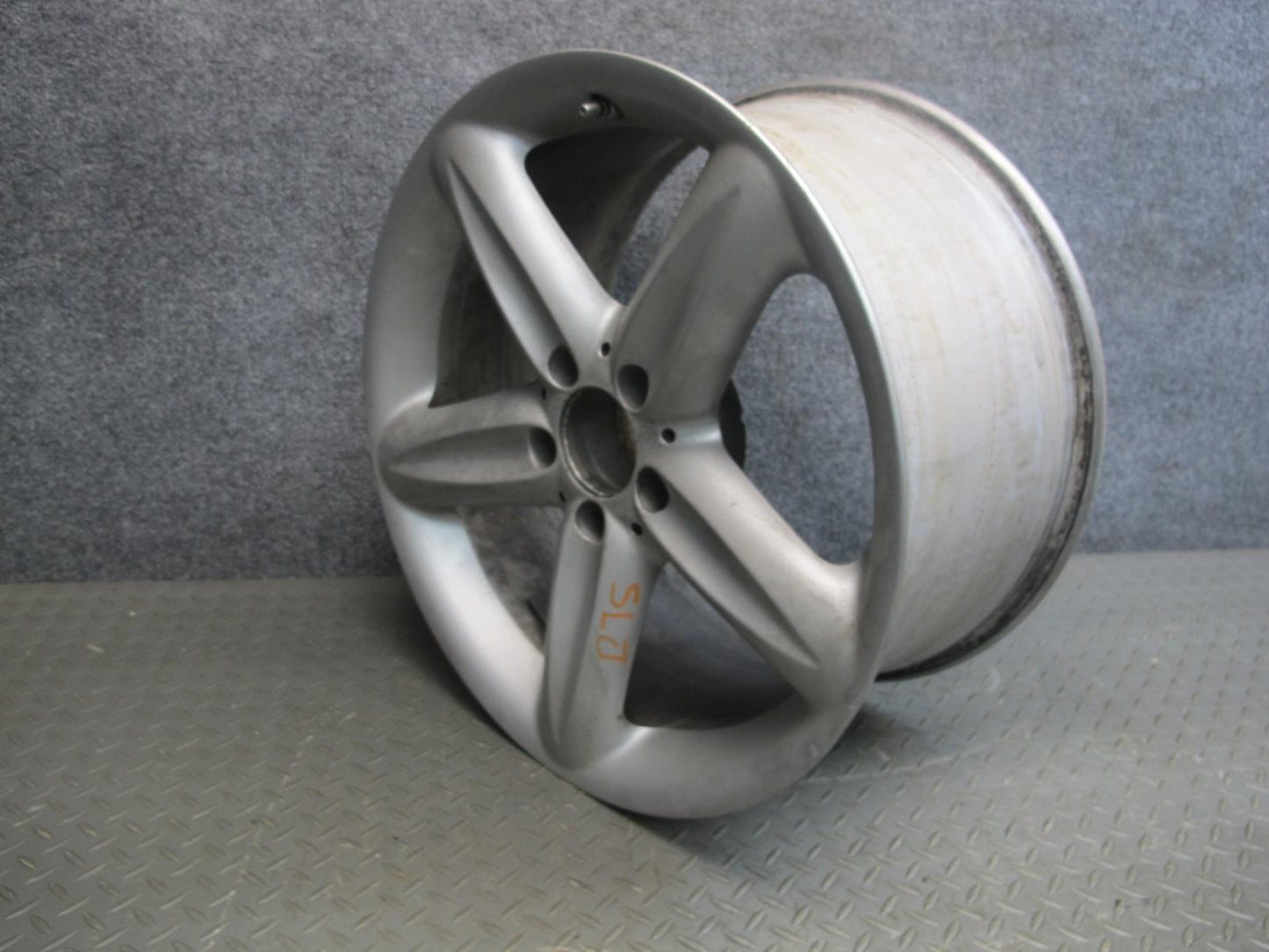 03-08 Mercedes R230 Rear 18" R18 Alloy Wheel Rim 18x9.5J ET40 2304010502 OEM